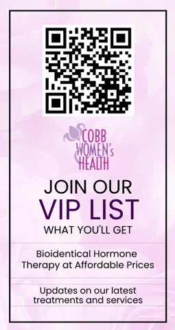 Join the VIP List of Cobb Women’s Health in Austell, GA